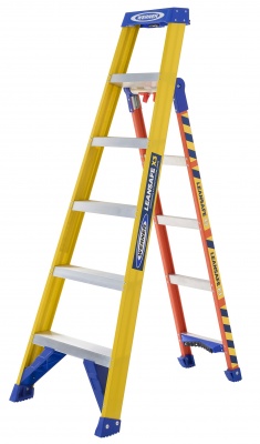 Werner Leansafe X3 GRP Fibre Glass Multi-Purpose Ladder