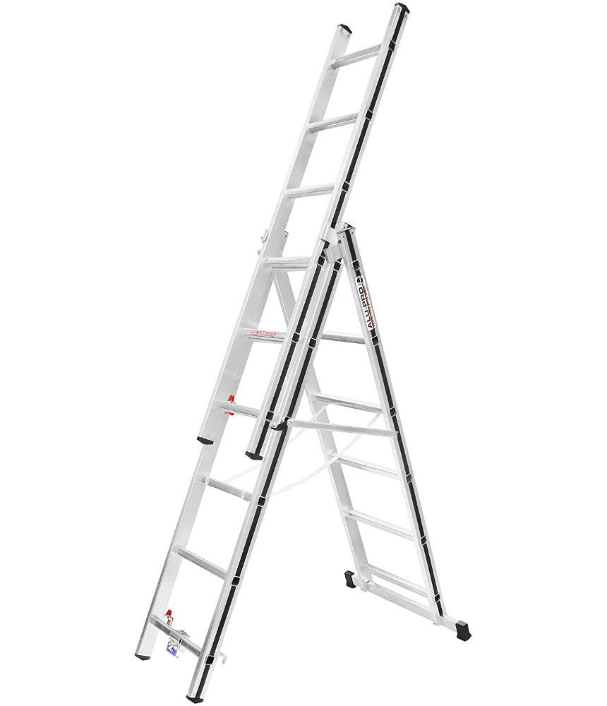 Hymer Black Line Combination Ladder