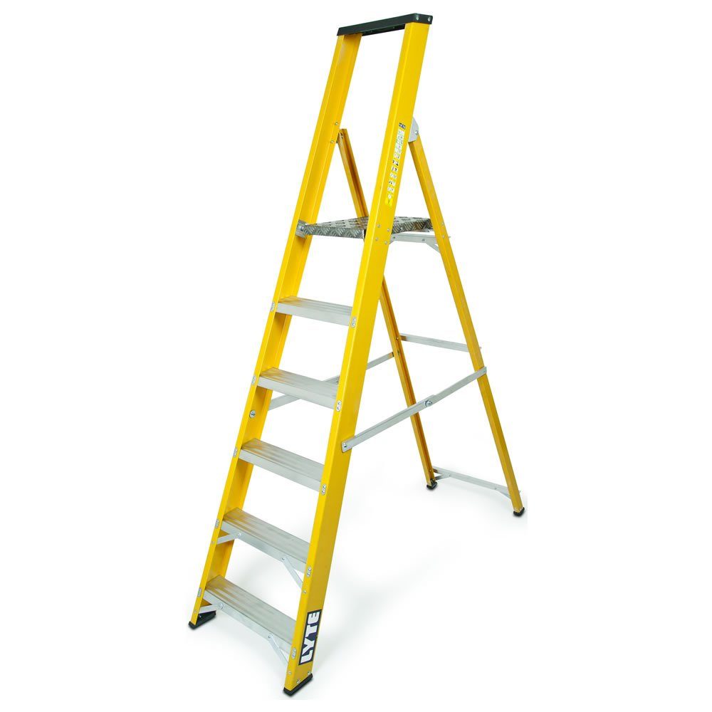 Lyte Ladders GRP Platform Stepladder