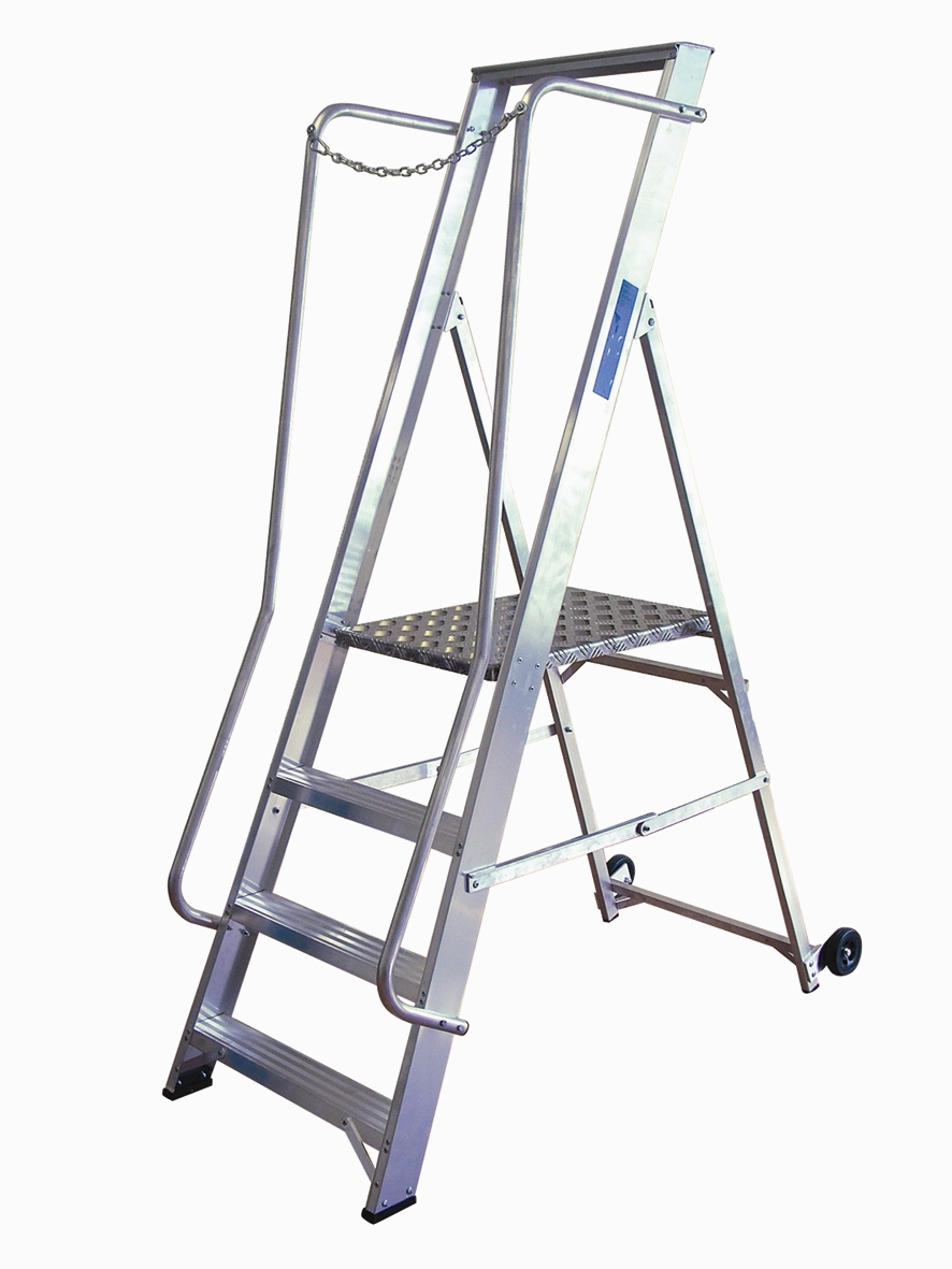 Lyte Aluminium Widestep Platform Stepladder